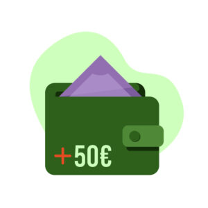 Credit 50 euros
